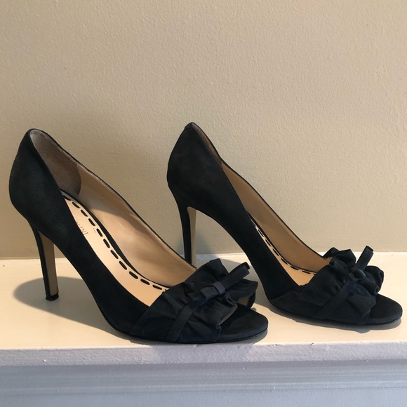 Enzo Angiolni Blue Heels - Picture 2 of 8